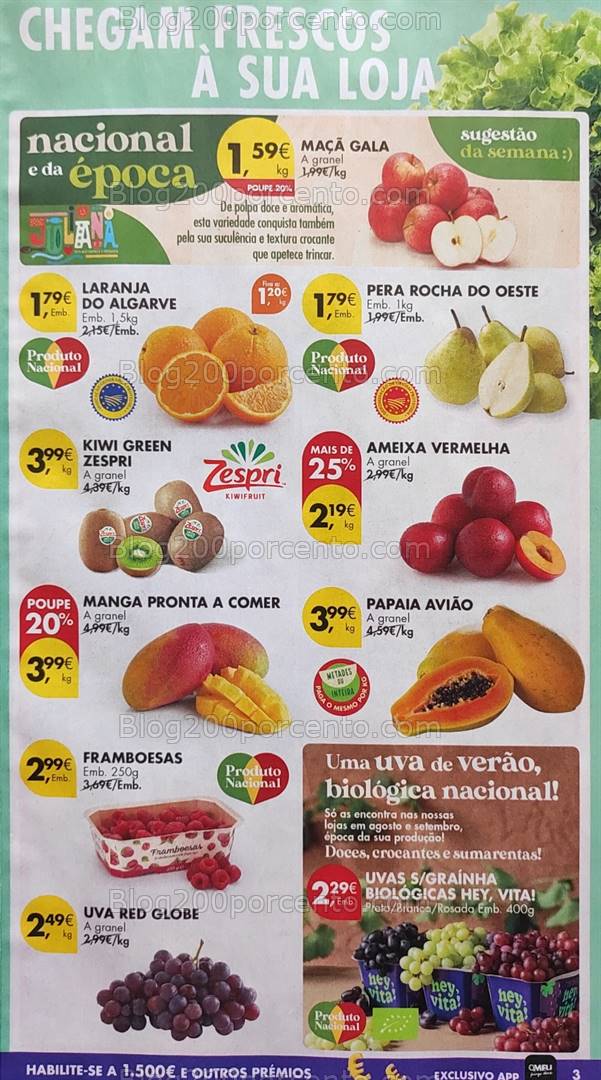 Antevisão Folheto PINGO DOCE Promoções de 17 a 23 setembro