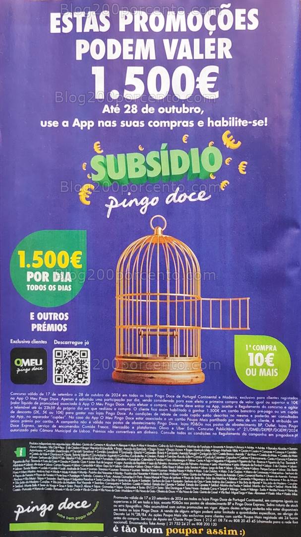 Antevisão Folheto PINGO DOCE Super Promoções de 17 a 23 setembro