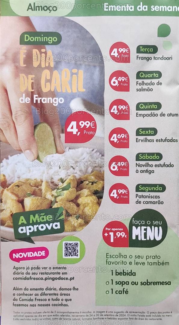 Antevisão Folheto PINGO DOCE Promoções de 24 a 30 setembro