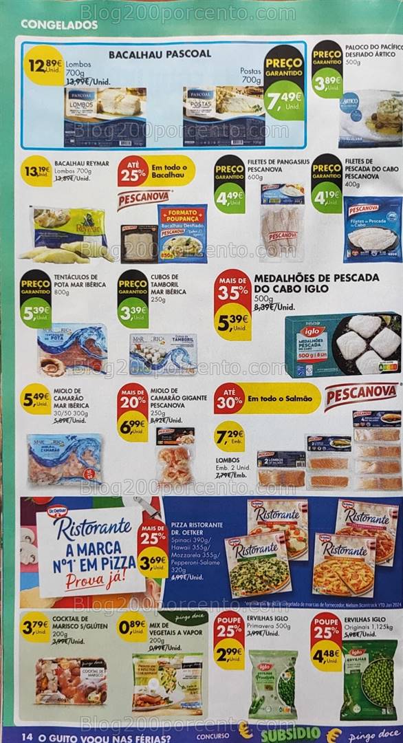 Antevisão Folheto PINGO DOCE Promoções de 24 a 30 setembro