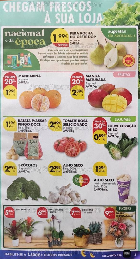 Antevisão Folheto PINGO DOCE Promoções de 24 a 30 setembro