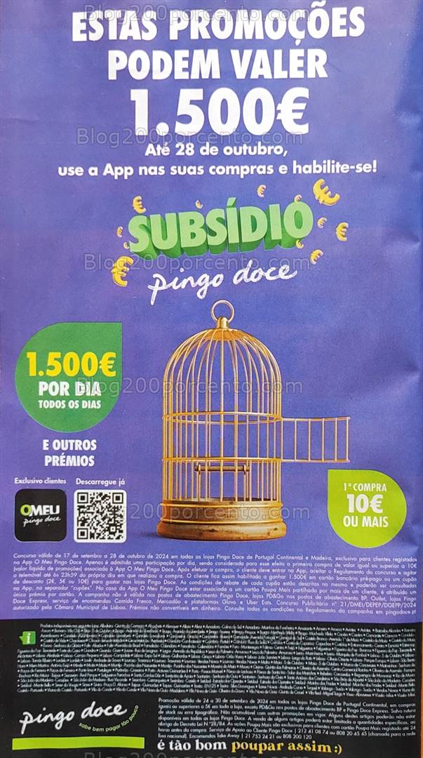 Antevisão Folheto PINGO DOCE Promoções de 24 a 30 setembro