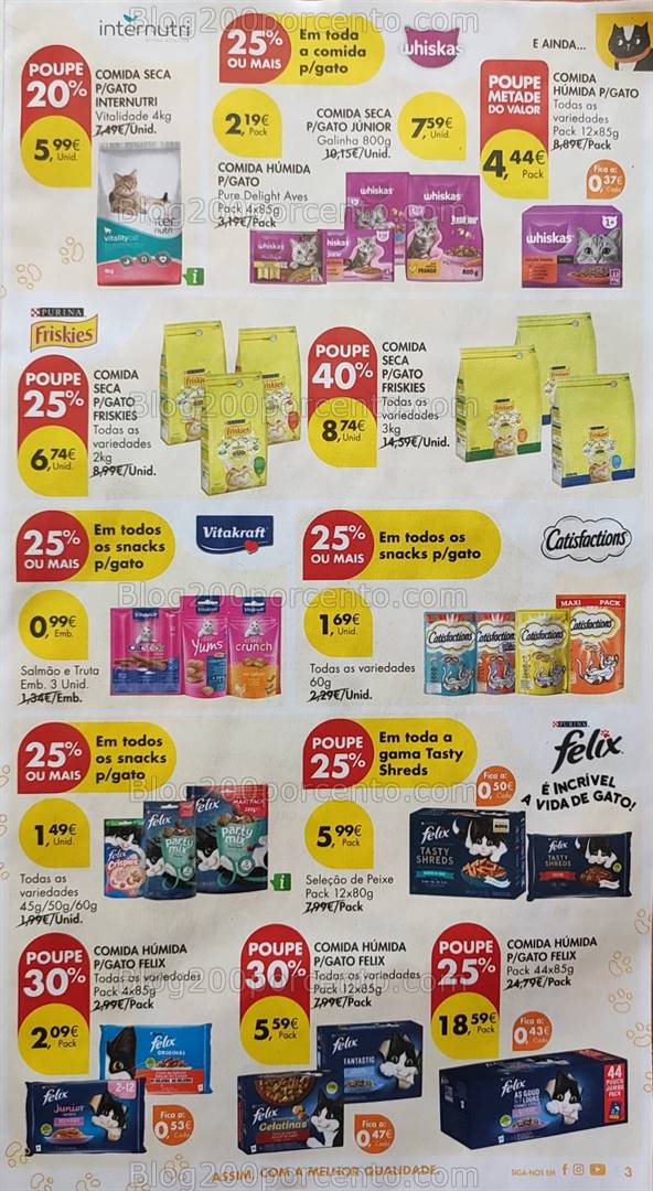 Antevisão Folheto PINGO DOCE Feira Animal Promoções de 1 a 14 outubro