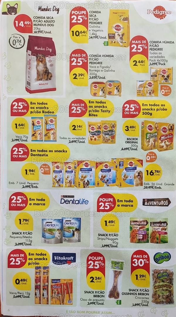 Antevisão Folheto PINGO DOCE Feira Animal Promoções de 1 a 14 outubro