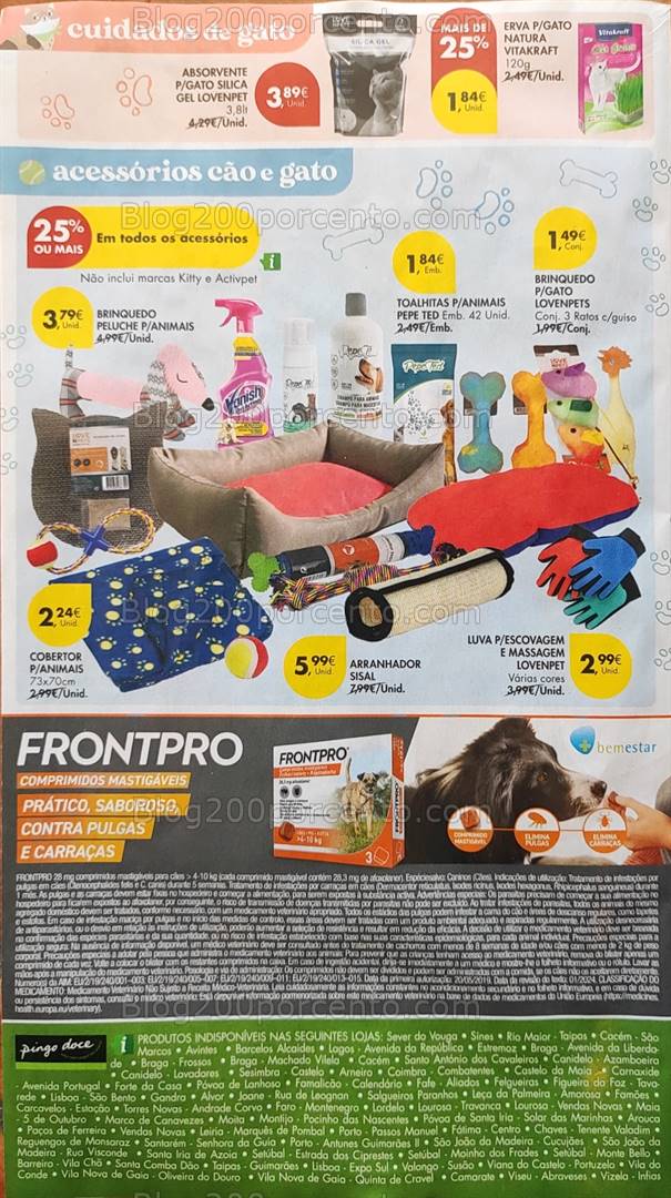 Antevisão Folheto PINGO DOCE Feira Animal Promoções de 1 a 14 outubro