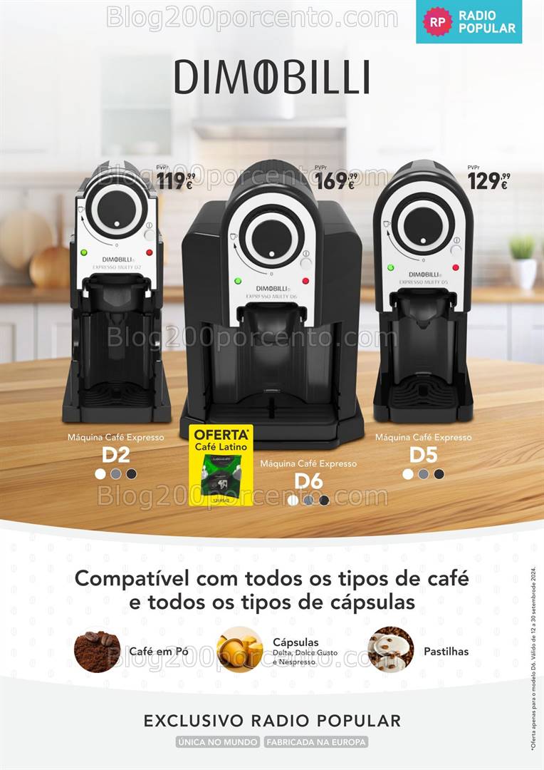 Antevisão Folheto RADIO POPULAR Especial Café Promoções de 12 setembro a 13 outubro