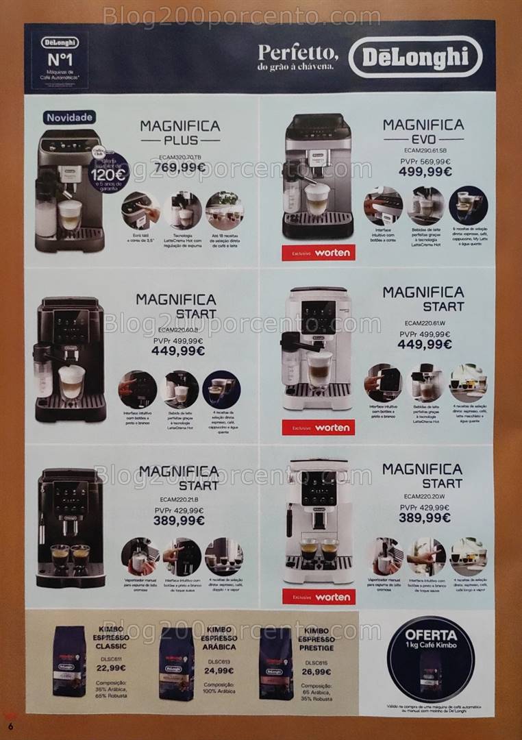 Antevisão Folheto WORTEN Especial Café Promoções de 10 a 30 setembro