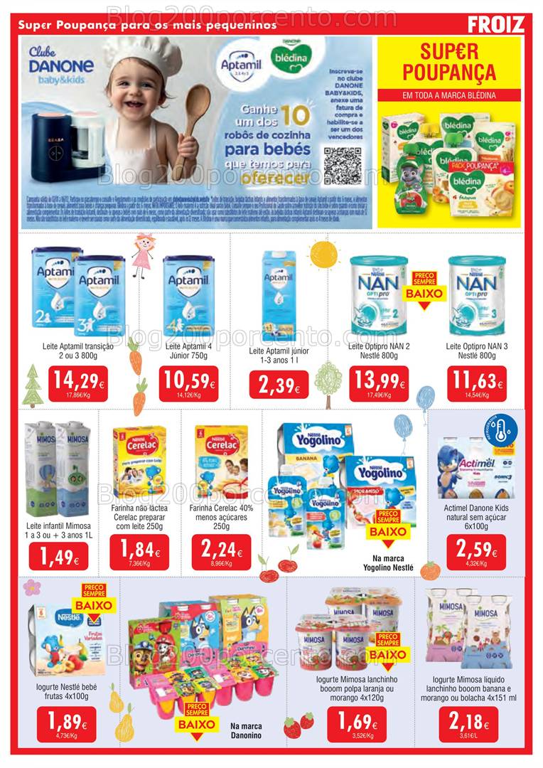 Antevisão Folheto FROIZ Promoções de 6 a 22 janeiro