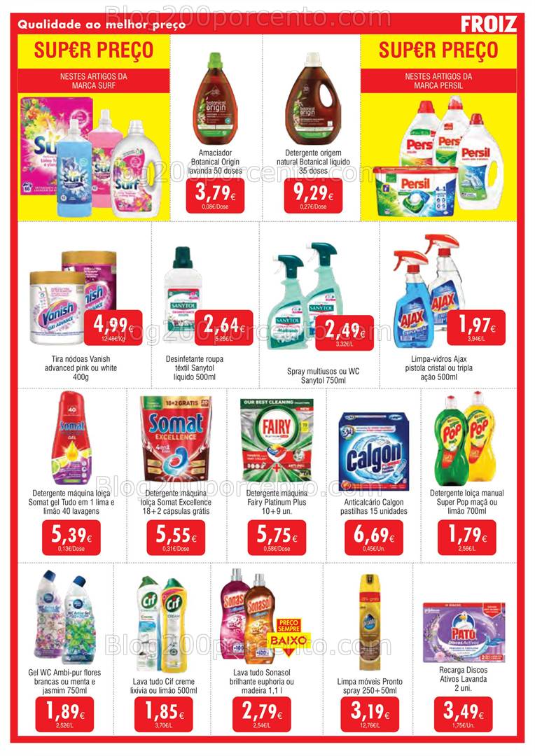 Antevisão Folheto FROIZ Promoções de 6 a 22 janeiro