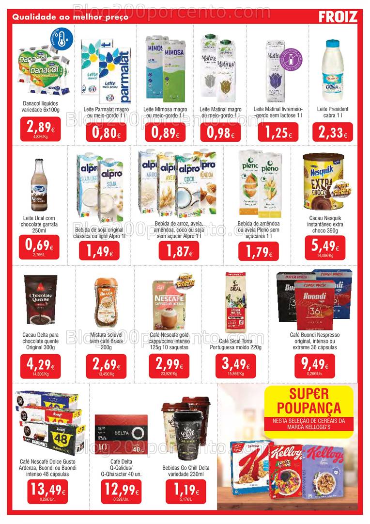 Antevisão Folheto FROIZ Promoções de 23 janeiro a 11 fevereiro