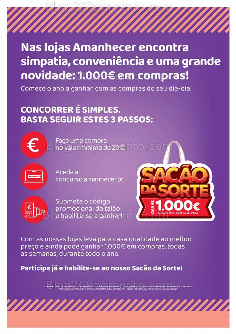 Antevisão Folheto AMANHECER Promoções 2 a 8 janeiro