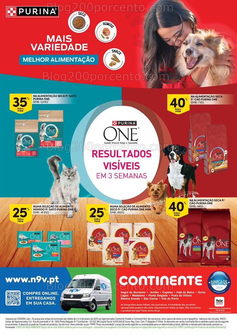 Antevisão Folheto CONTINENTE Extra Promoções de 2 a 13 janeiro