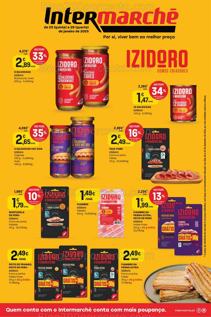 Antevisão Folheto INTERMARCHÉ Extra Promoções de 23 a 29 janeiro