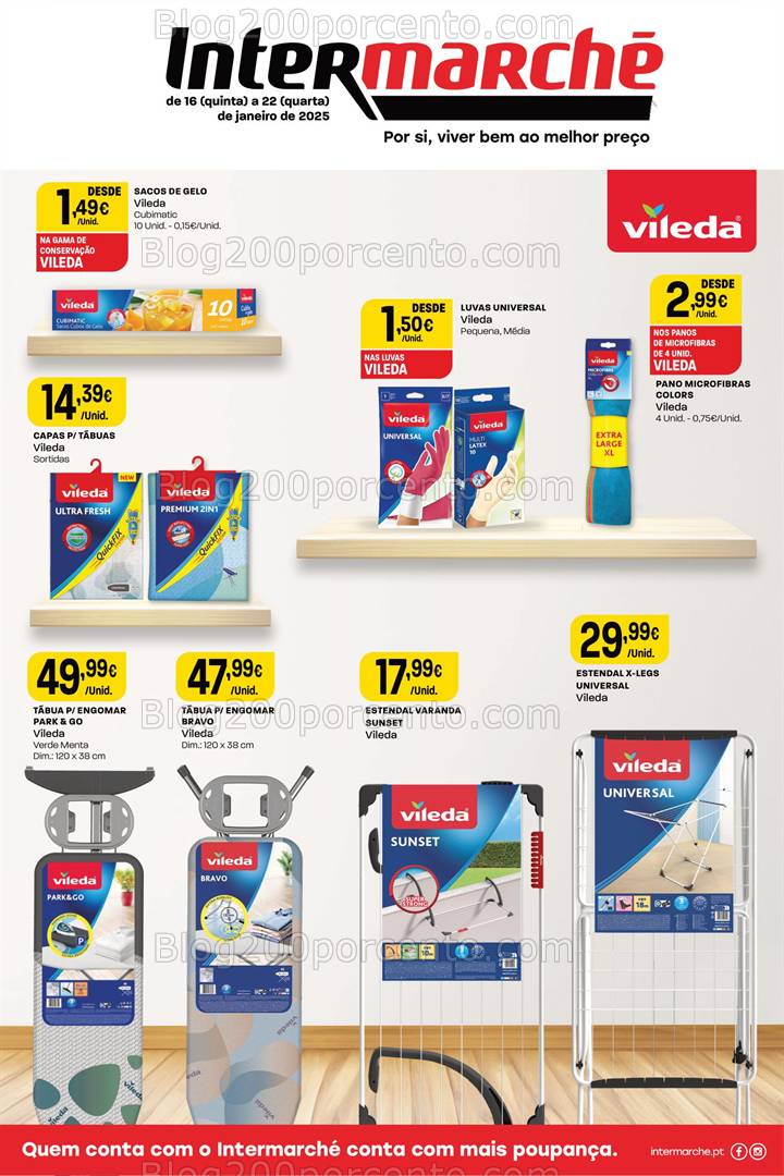 Antevisão Folheto INTERMARCHÉ Extra Promoções de 16 a 22 janeiro