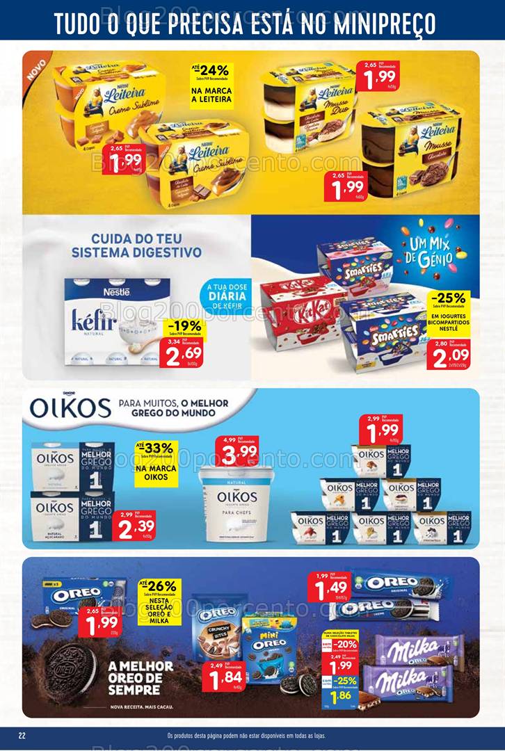 Antevisão Folheto MINIPREÇO Promoções de 23 a 29 janeiro