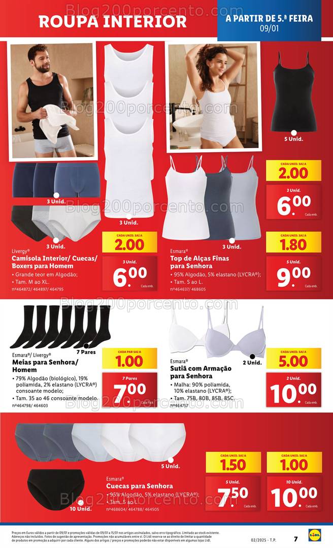 Antevisão Folheto LIDL Bazar Promoções de 9 a 15 janeiro