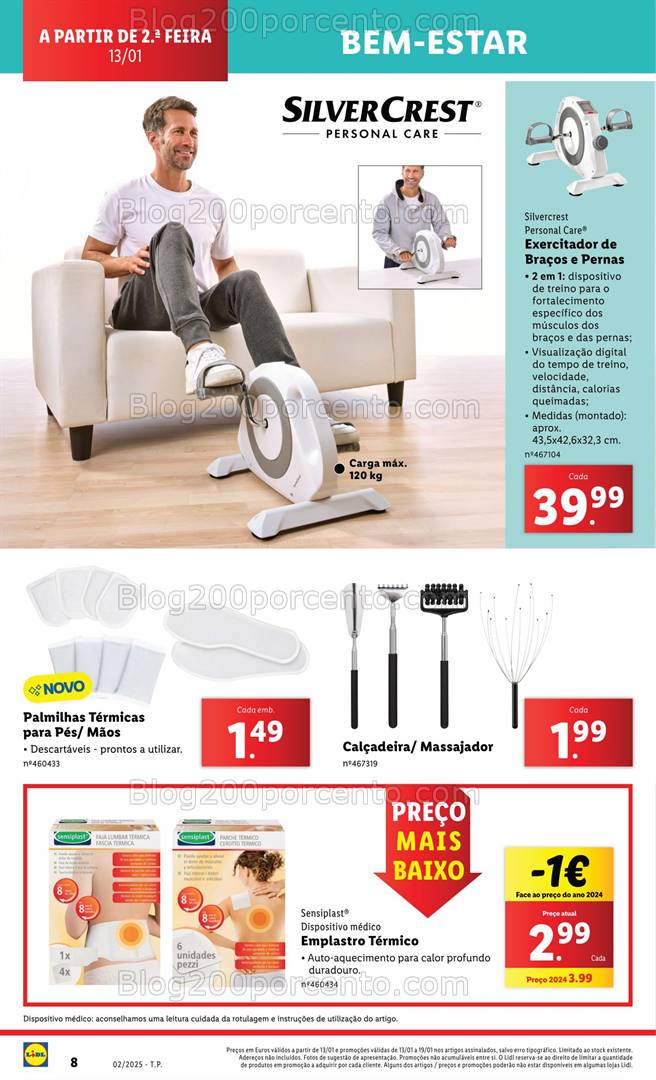 Antevisão Folheto LIDL Bem-Estar Promoções a partir de 13 janeiro