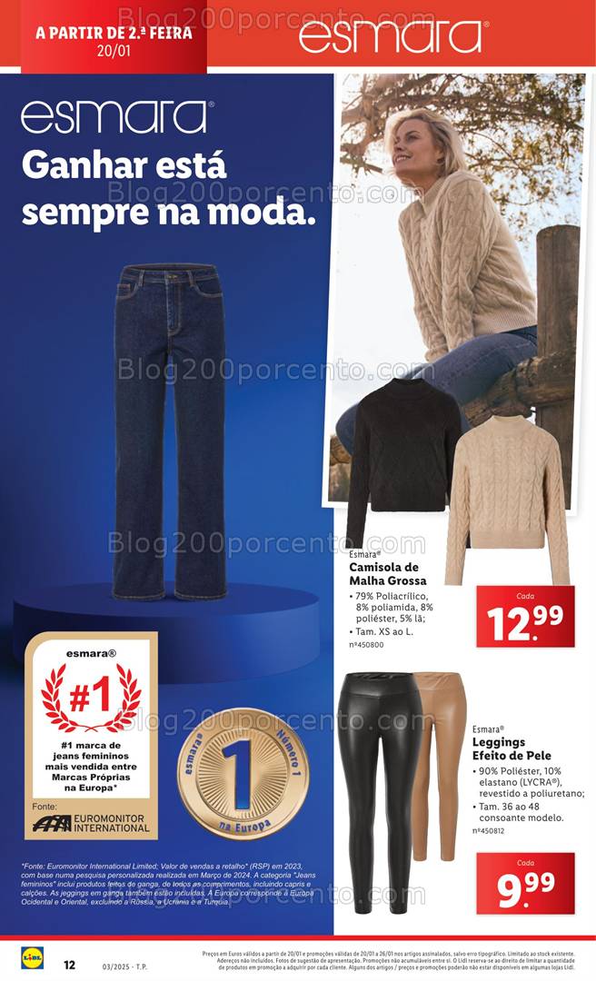 Antevisão Folheto LIDL Bazar Promoções de 16 a 22 janeiro