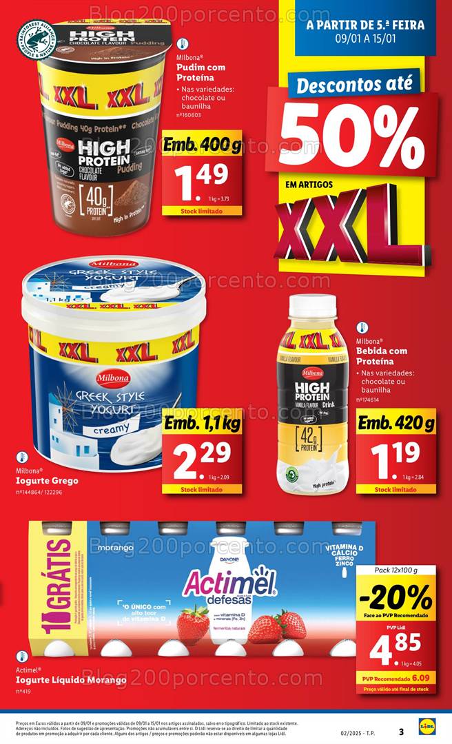 Antevisão Folheto LIDL Promoções de 9 a 15 janeiro