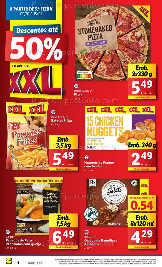 Antevisão Folheto LIDL Promoções de 9 a 15 janeiro