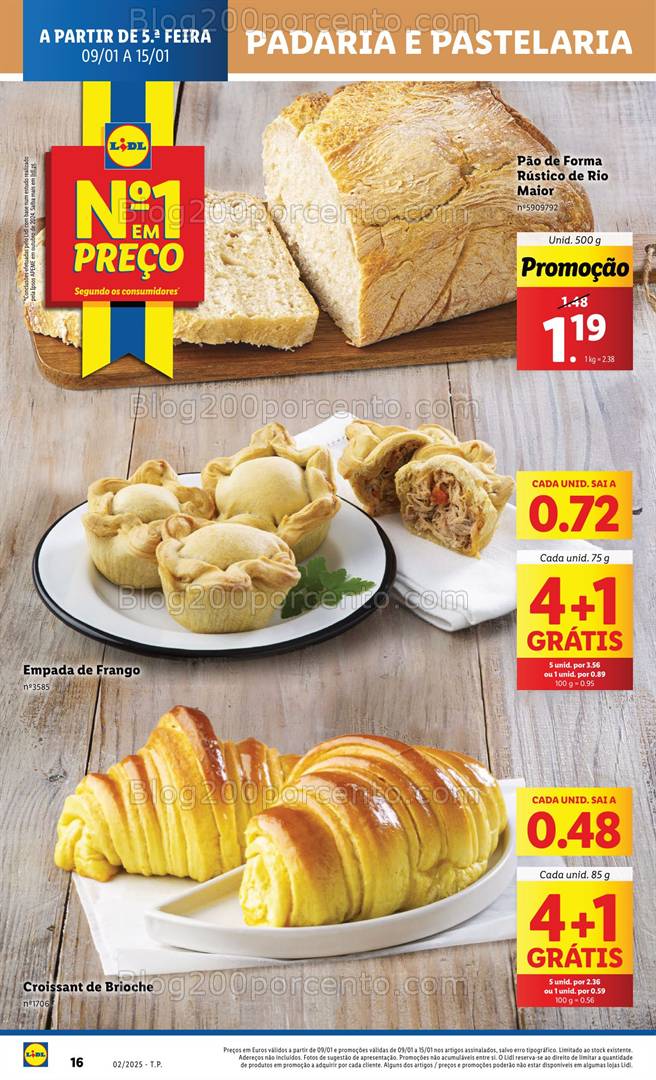 Antevisão Folheto LIDL Promoções de 9 a 15 janeiro