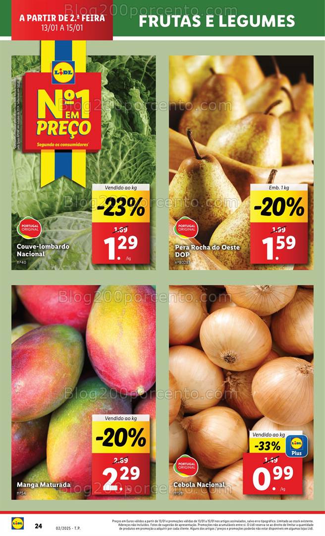 Antevisão Folheto LIDL Promoções de 9 a 15 janeiro