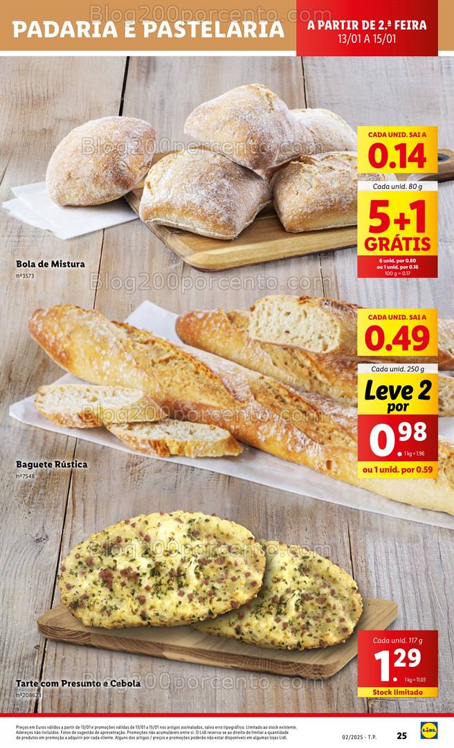 Antevisão Folheto LIDL Promoções de 9 a 15 janeiro