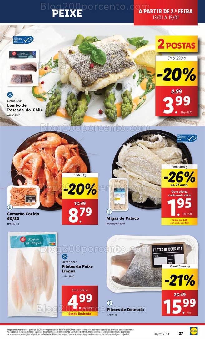 Antevisão Folheto LIDL Promoções de 9 a 15 janeiro