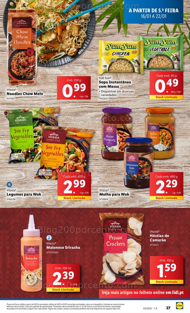 Antevisão Folheto LIDL Promoções de 16 a 22 janeiro