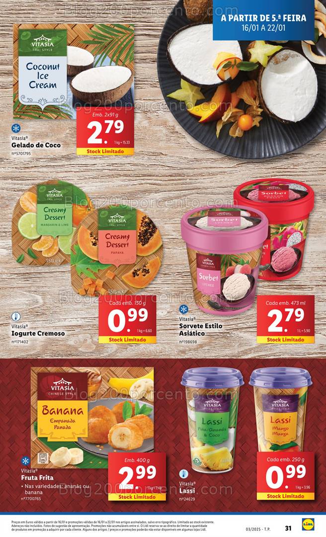 Antevisão Folheto LIDL Promoções de 16 a 22 janeiro