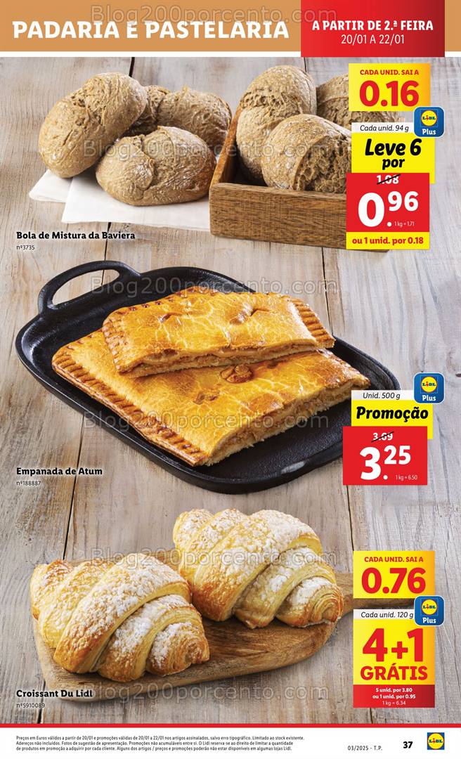 Antevisão Folheto LIDL Promoções de 16 a 22 janeiro