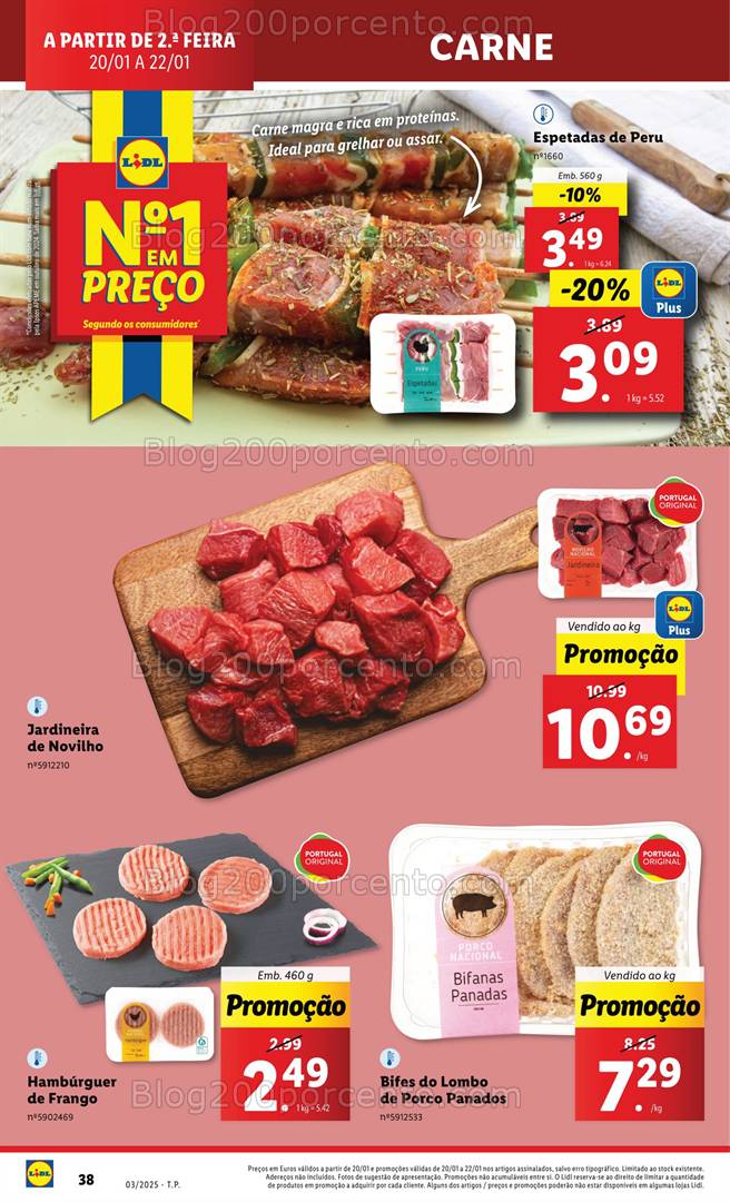 Antevisão Folheto LIDL Promoções de 16 a 22 janeiro