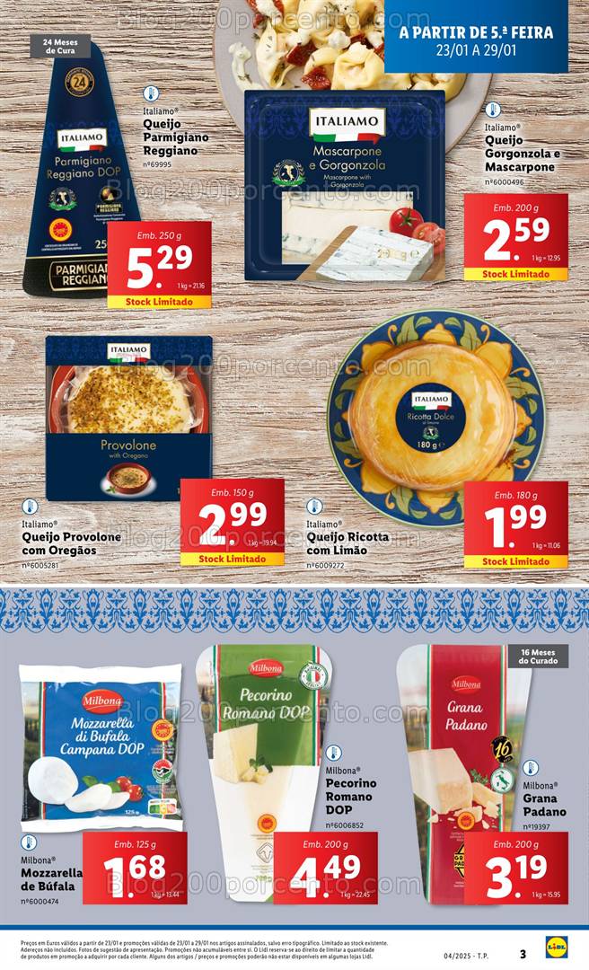 Antevisão Folheto LIDL Promoções de 23 a 29 janeiro