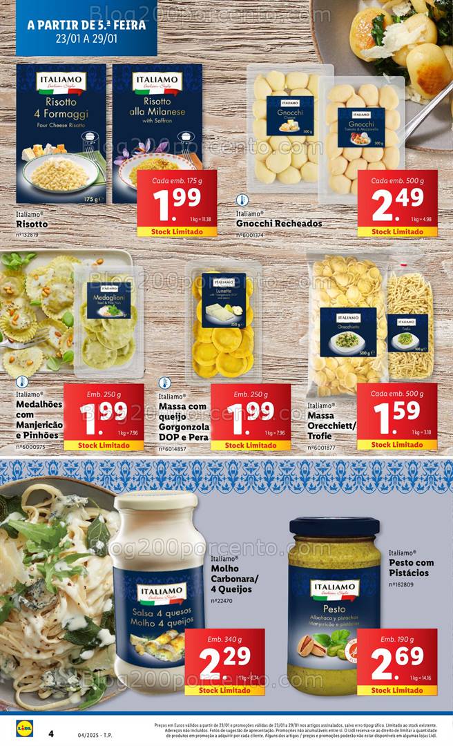 Antevisão Folheto LIDL Promoções de 23 a 29 janeiro