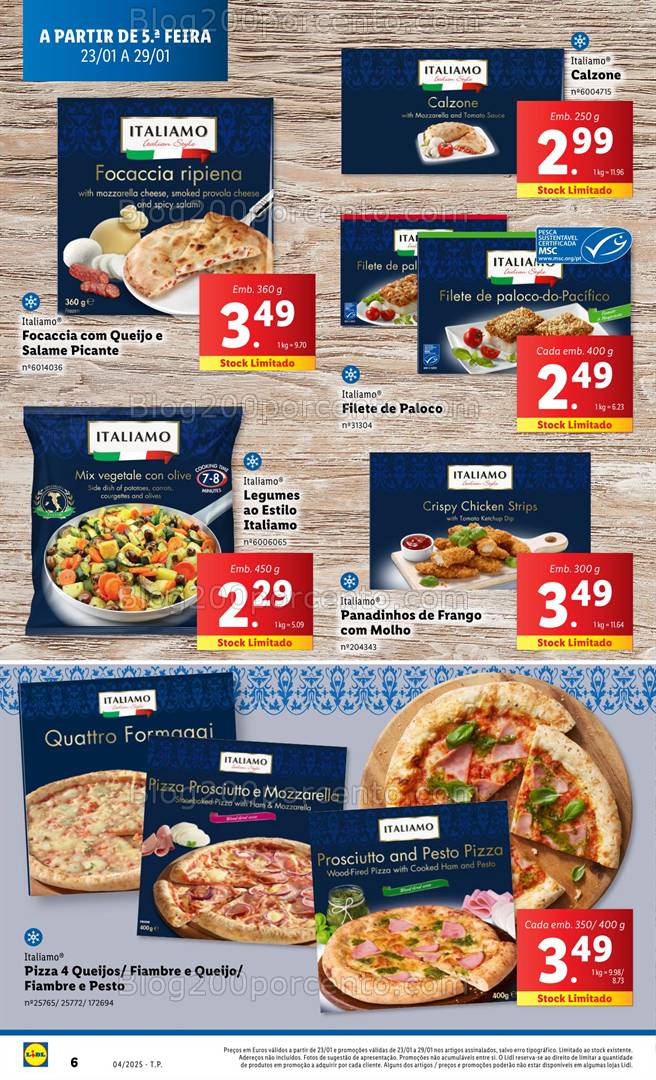 Antevisão Folheto LIDL Promoções de 23 a 29 janeiro