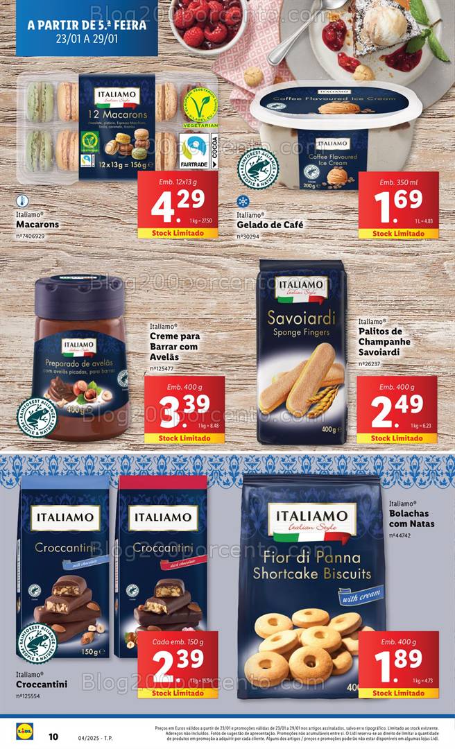 Antevisão Folheto LIDL Promoções de 23 a 29 janeiro