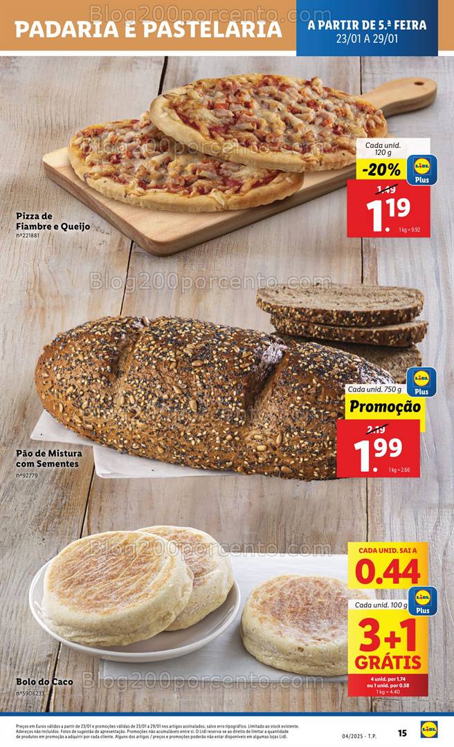 Antevisão Folheto LIDL Promoções de 23 a 29 janeiro