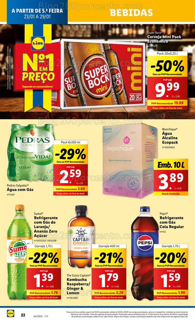 Antevisão Folheto LIDL Promoções de 23 a 29 janeiro