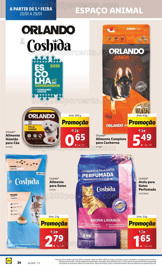 Antevisão Folheto LIDL Promoções de 23 a 29 janeiro