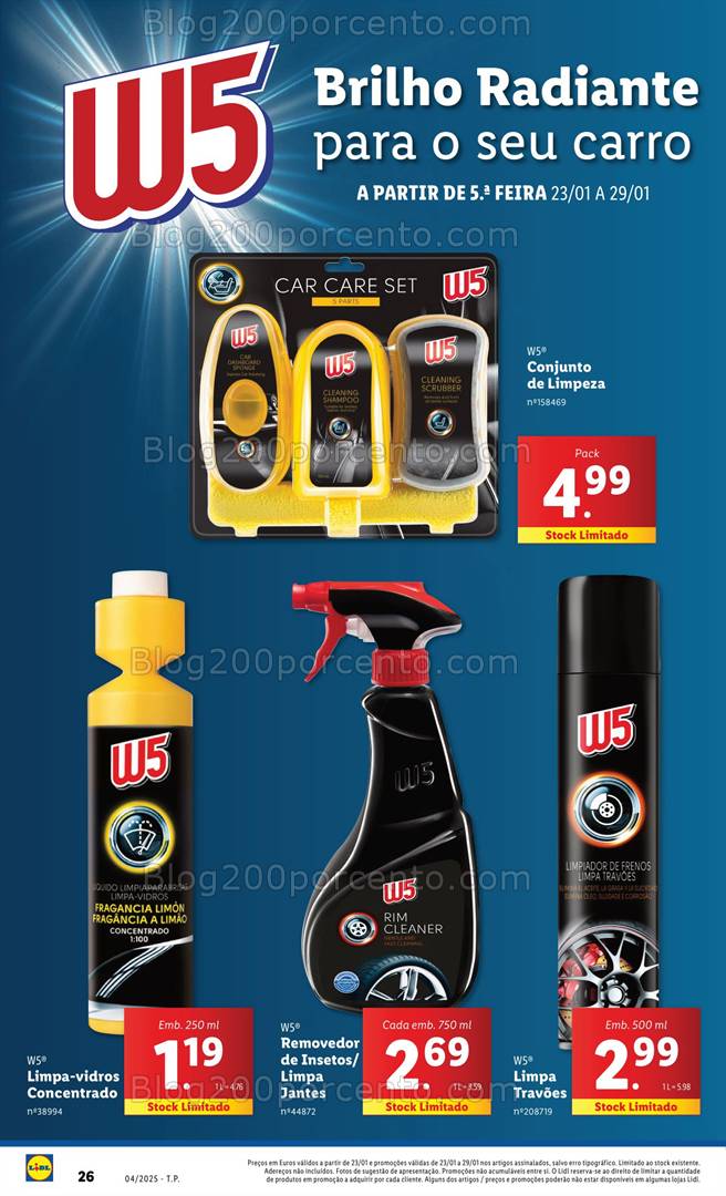 Antevisão Folheto LIDL Promoções de 23 a 29 janeiro