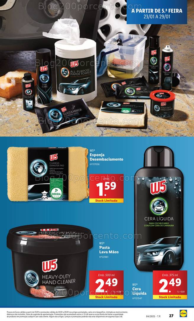 Antevisão Folheto LIDL Promoções de 23 a 29 janeiro