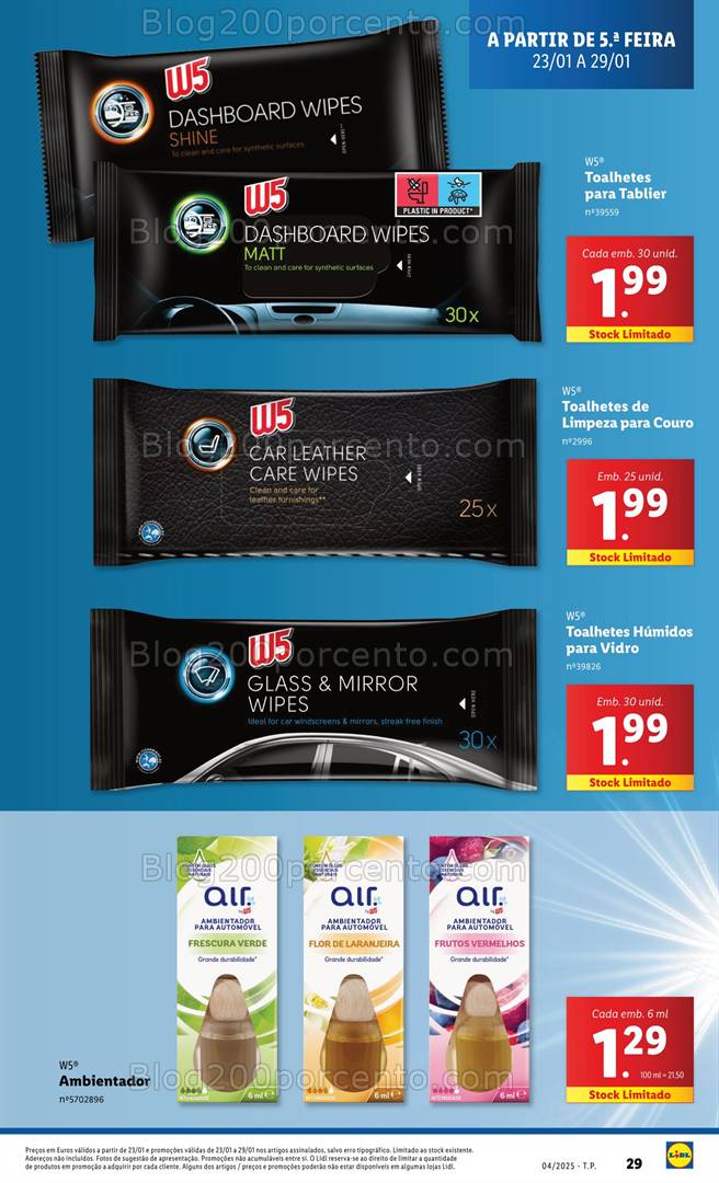 Antevisão Folheto LIDL Promoções de 23 a 29 janeiro