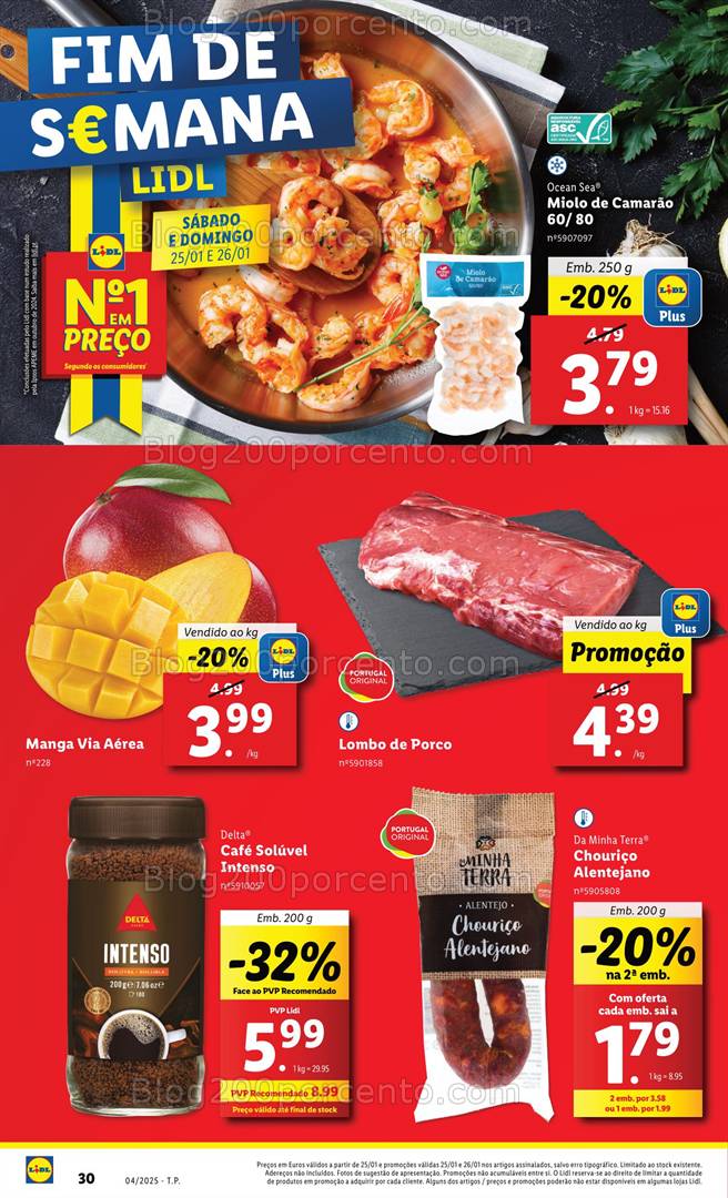 Antevisão Folheto LIDL Promoções de 23 a 29 janeiro