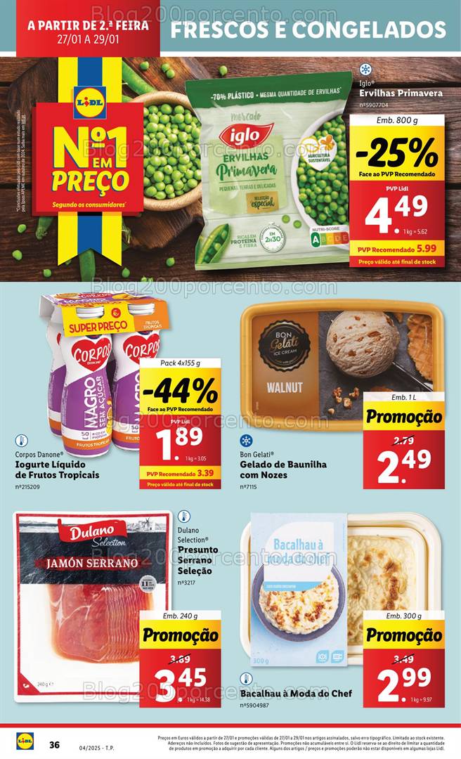 Antevisão Folheto LIDL Promoções de 23 a 29 janeiro