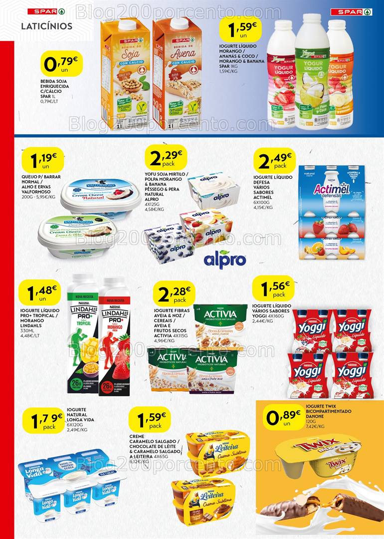 Antevisão Folheto SPAR Promoções de 7 a 19 janeiro