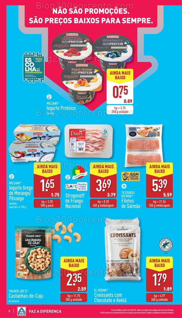 Antevisão Folheto ALDI Promoções de 15 a 21 janeiro