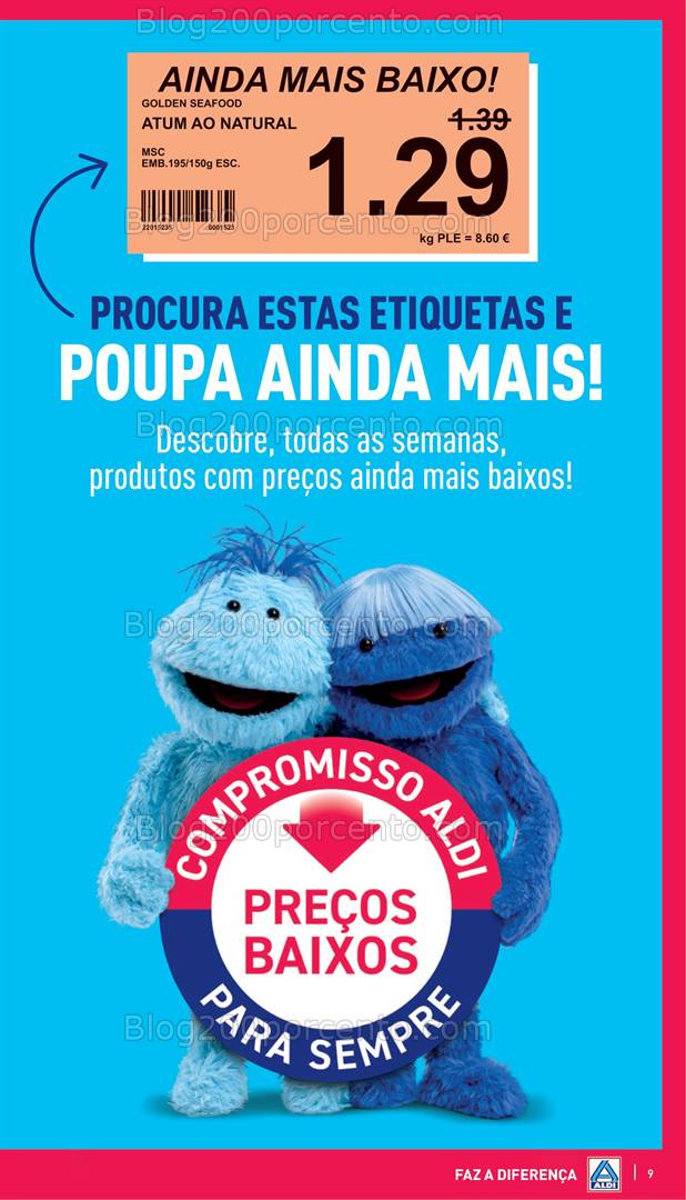 Antevisão Folheto ALDI Promoções de 15 a 21 janeiro