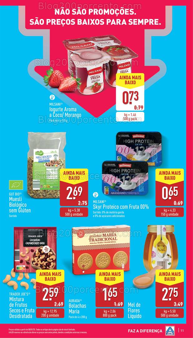 Antevisão Folheto ALDI Promoções de 15 a 21 janeiro