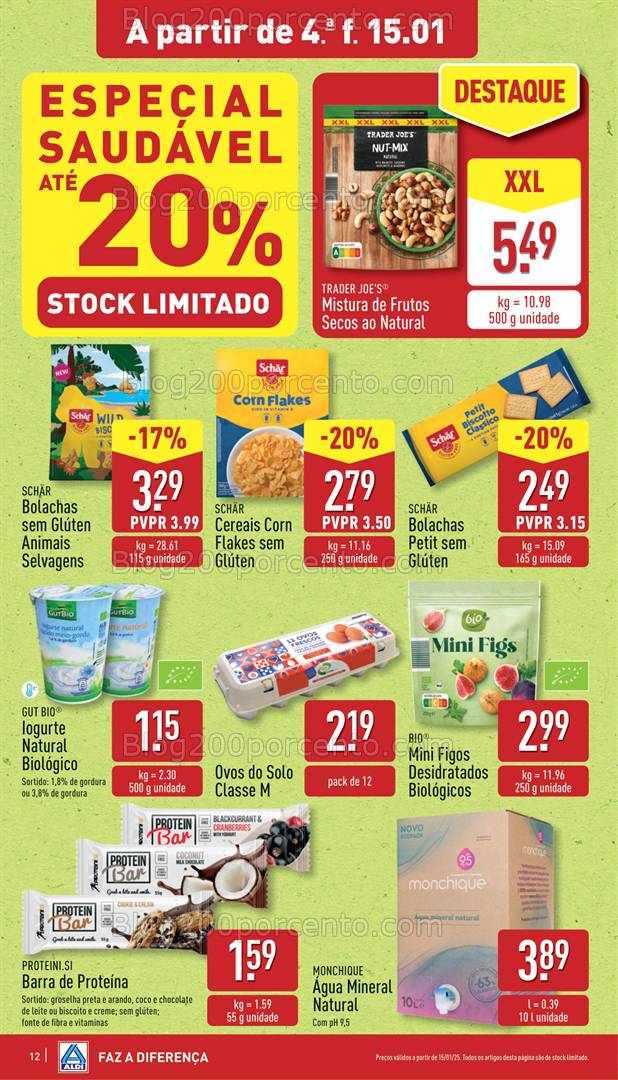 Antevisão Folheto ALDI Promoções de 15 a 21 janeiro