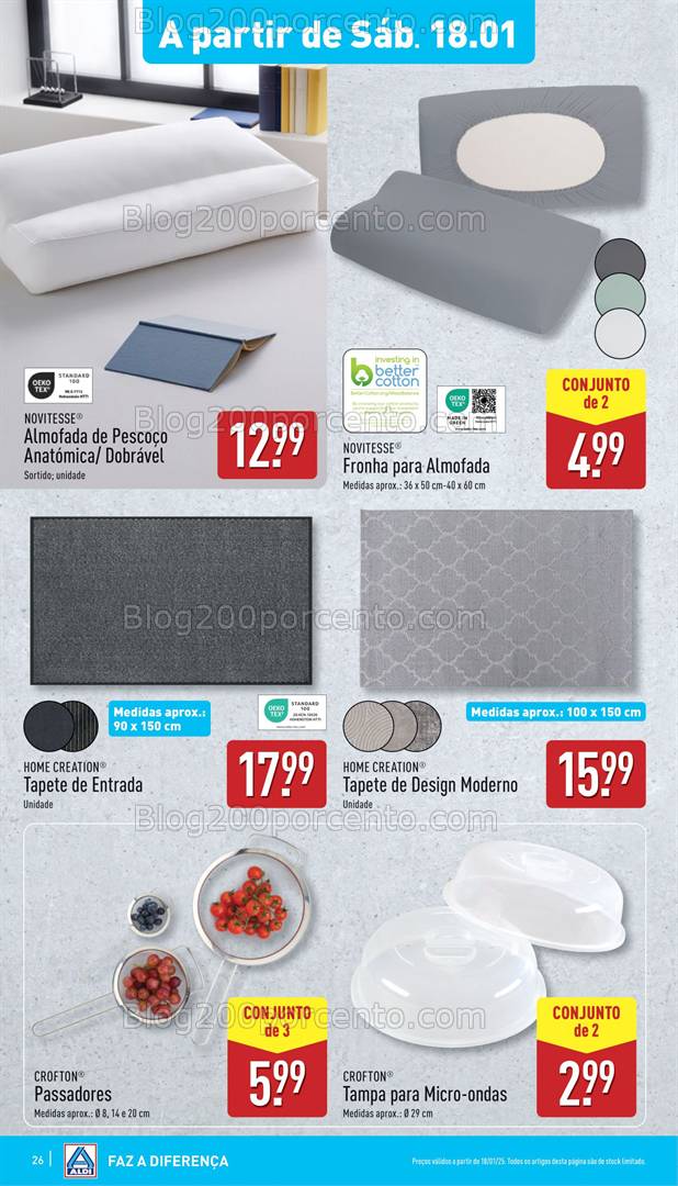 Antevisão Folheto ALDI Promoções de 15 a 21 janeiro